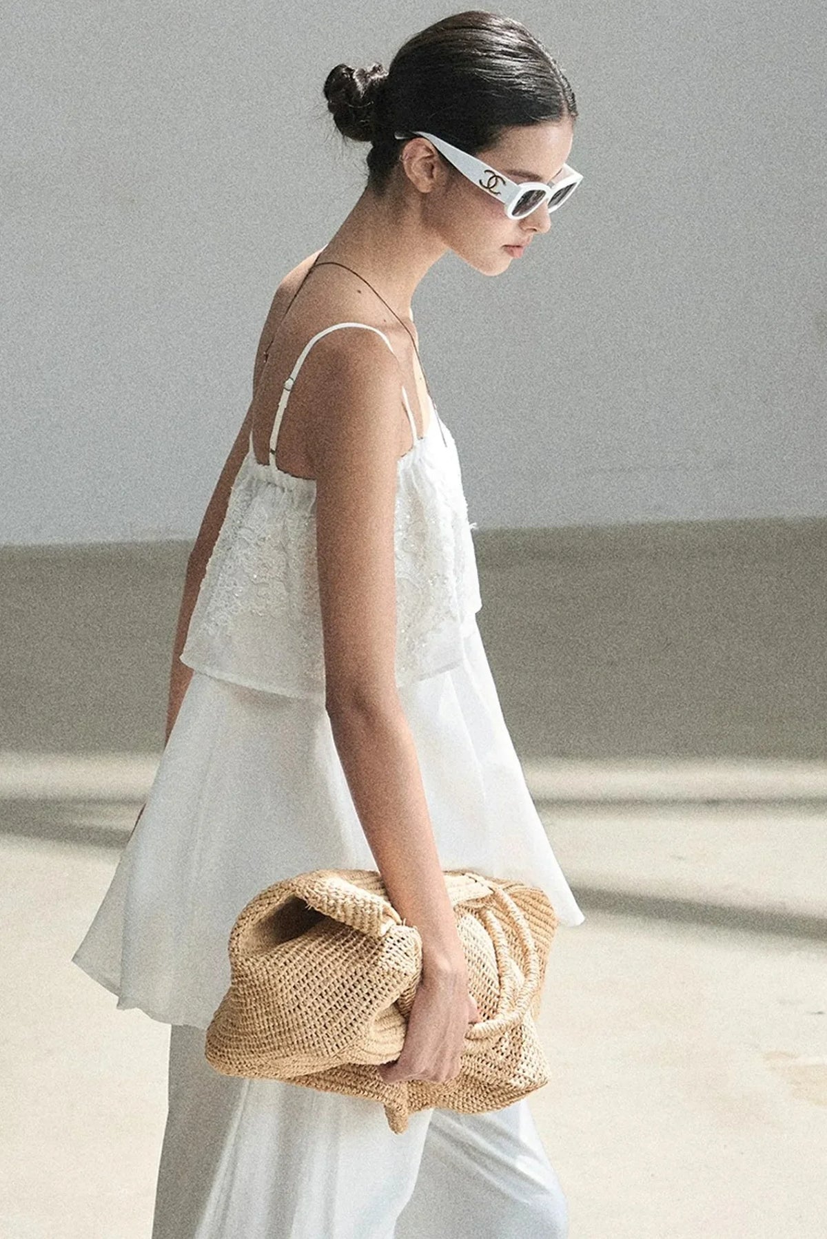 French Chiffon Lace Top Set-Up