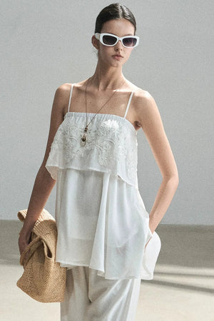 French Chiffon Lace Top Set-Up
