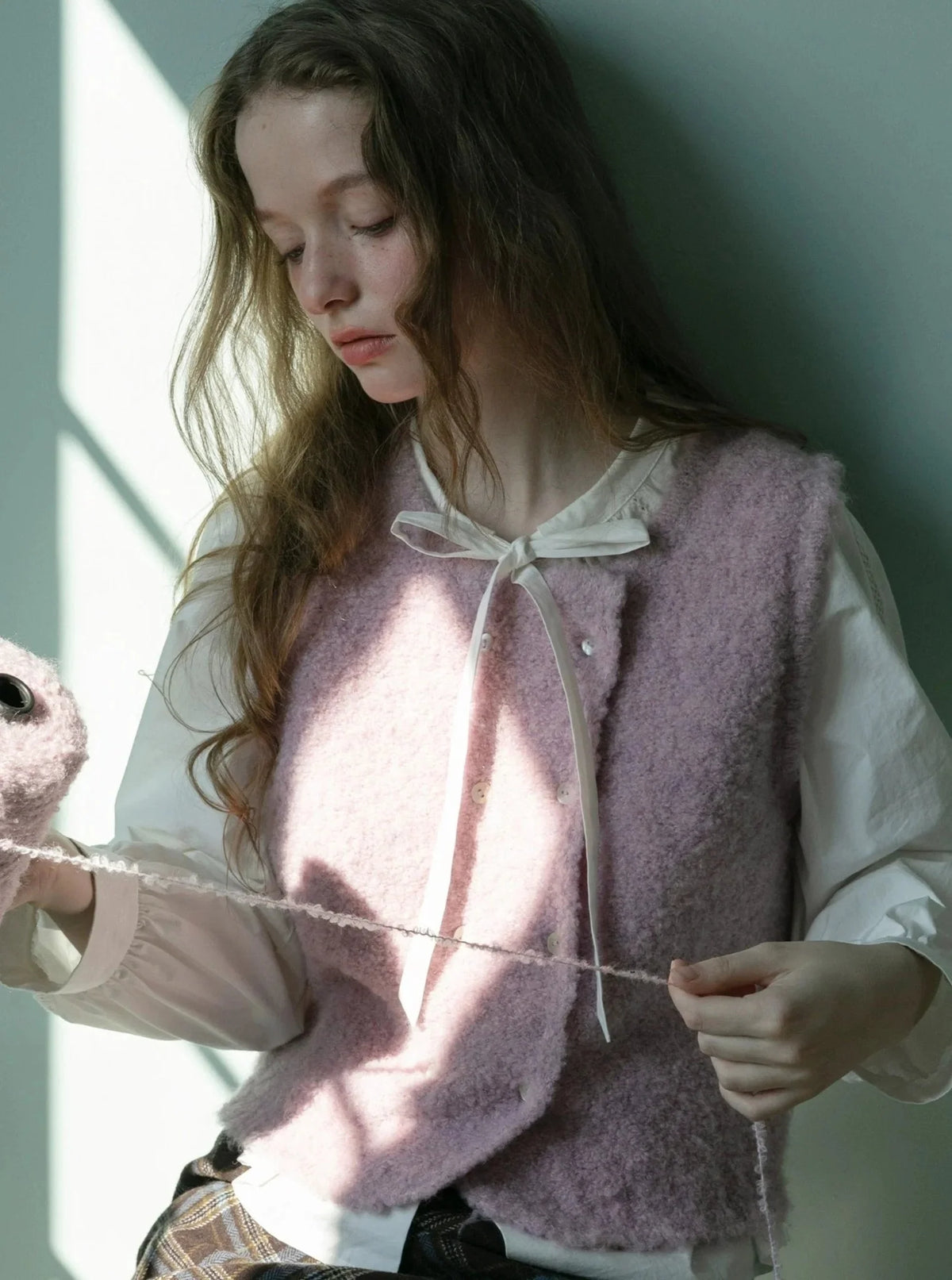 French gentle sweet layered top