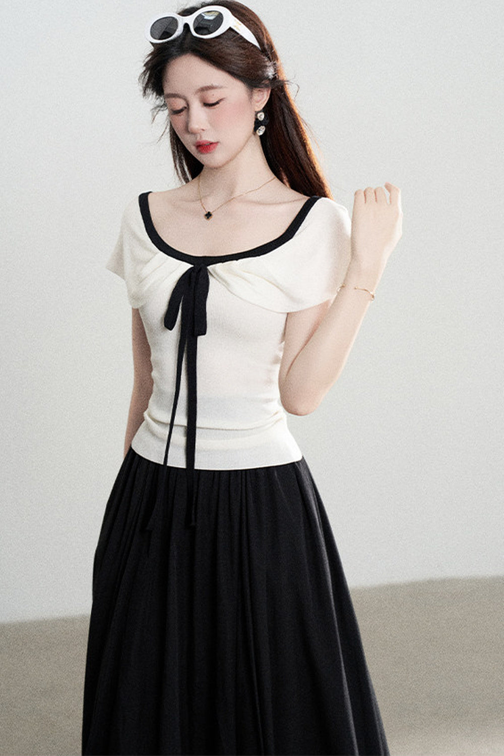 French Knit Summer Top