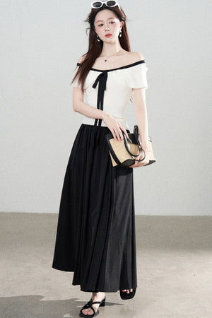 French Knit Summer Top