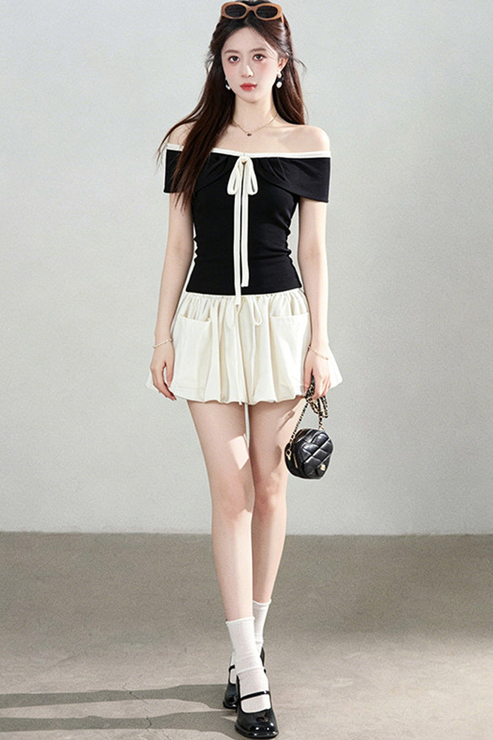 French Knit Summer Top