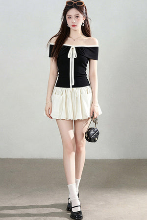 French Knit Summer Top
