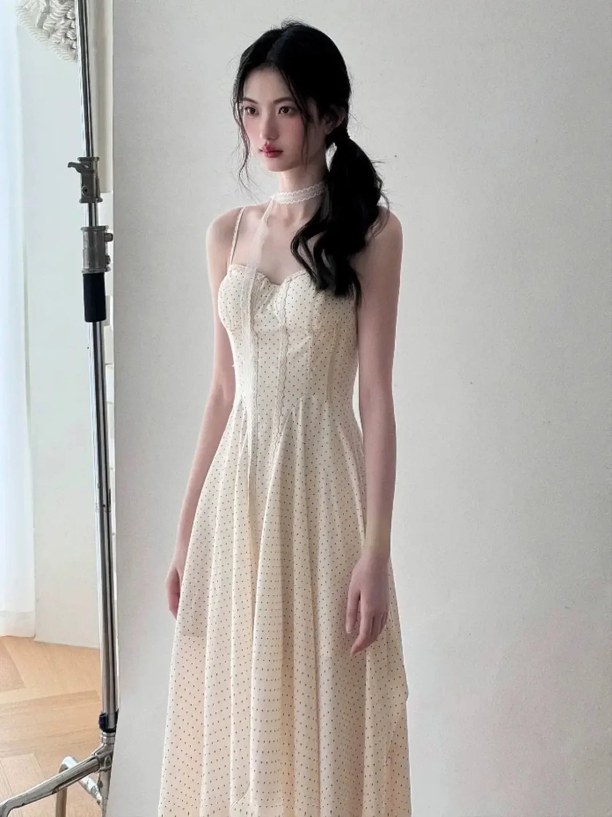 French Lace Bandeau Dress