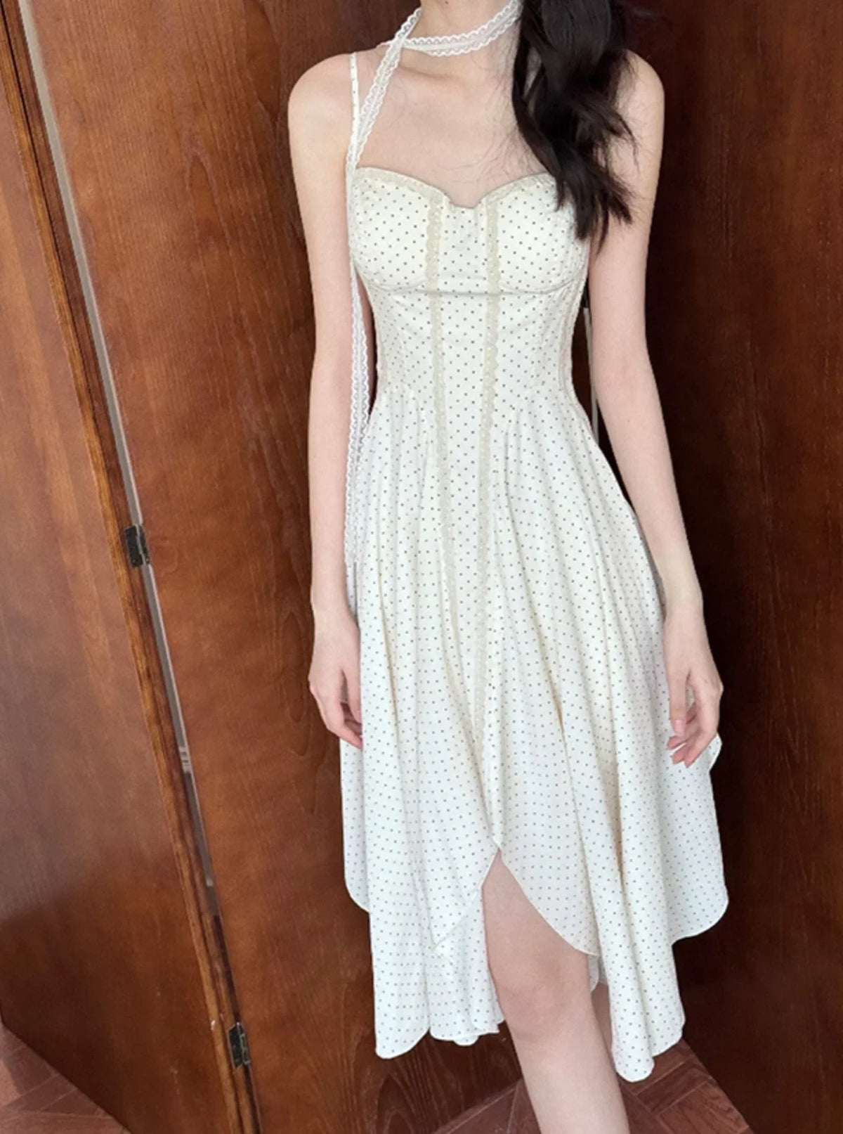 French Lace Bandeau Dress