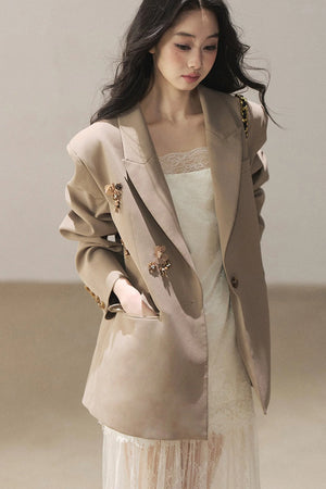 French Lace Camisole Dress and Jacket Set-Up