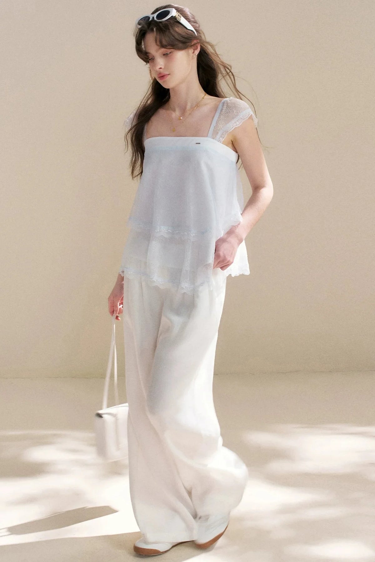French Lace Irregular Camisole