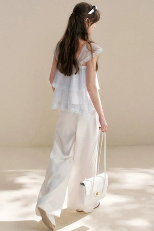 French Lace Irregular Camisole