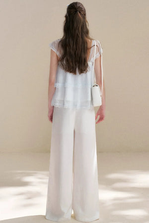 French Lace Irregular Camisole