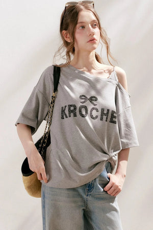 French Lace Off-Shoulder Top