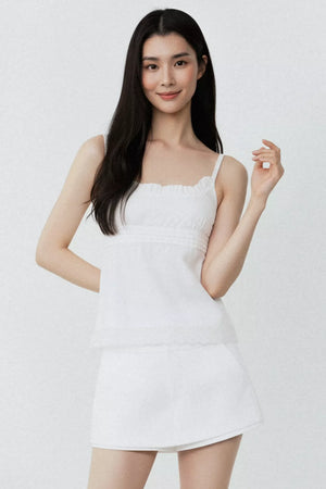 French Lace Patchwork Camisole Top