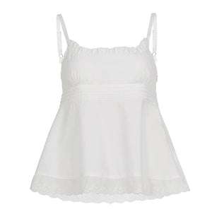 French Lace Patchwork Camisole Top