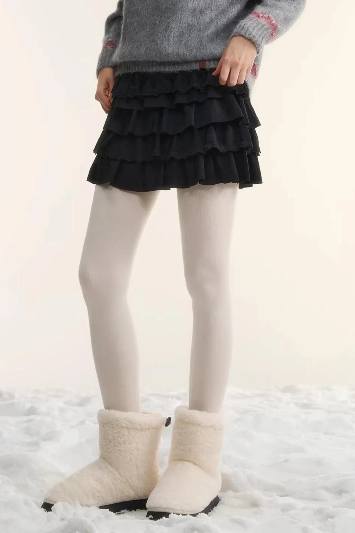 French Lace Retro Skirt