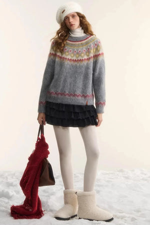 French Lace Retro Skirt