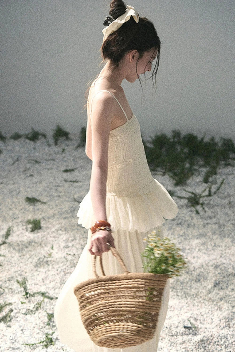 French Lace Summer Top Pants Set-Up