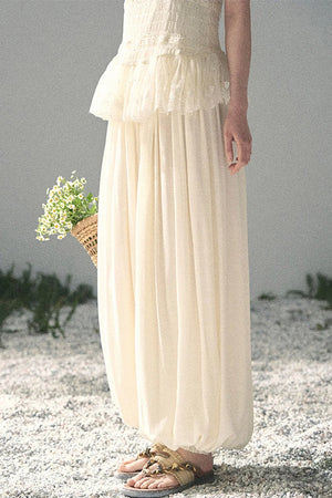 French Lace Summer Top Pants Set-Up