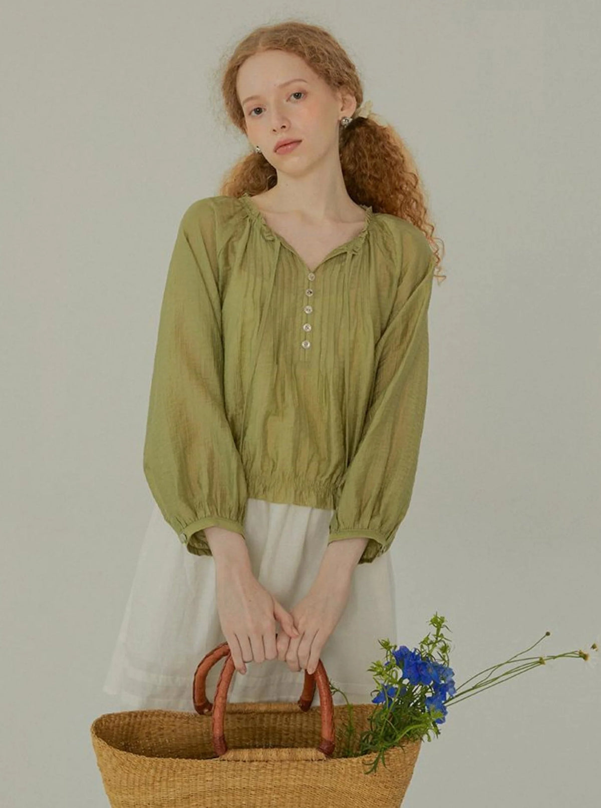French Lace Sunscreen Shirt