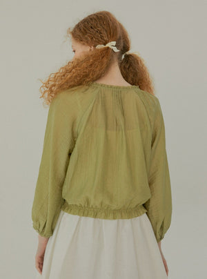 French Lace Sunscreen Shirt