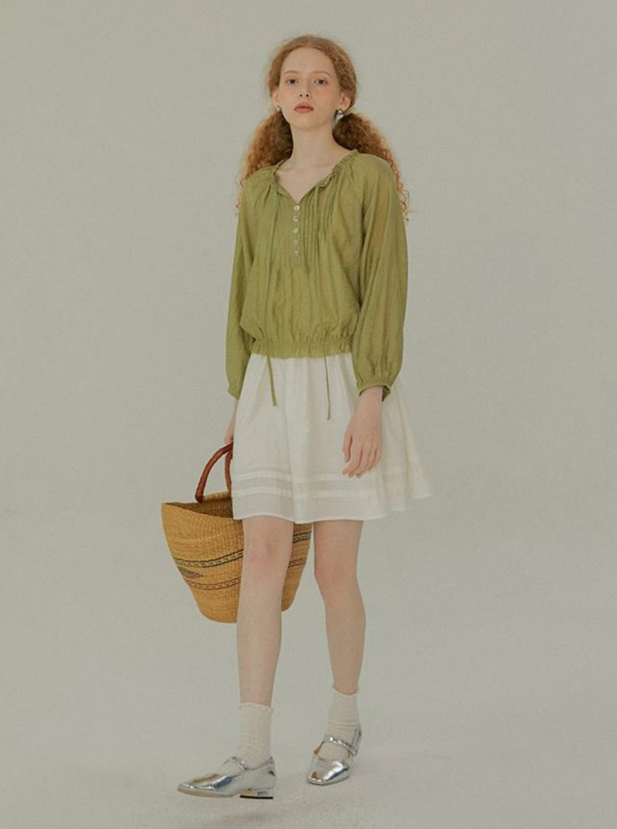 French Lace Sunscreen Shirt