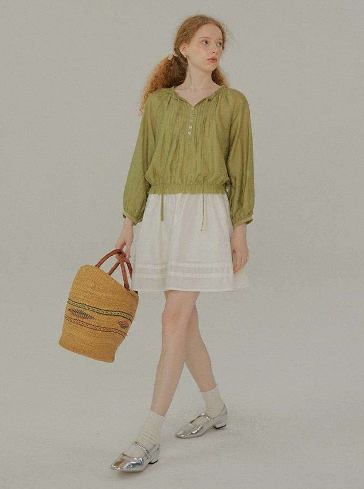 French Lace Sunscreen Shirt