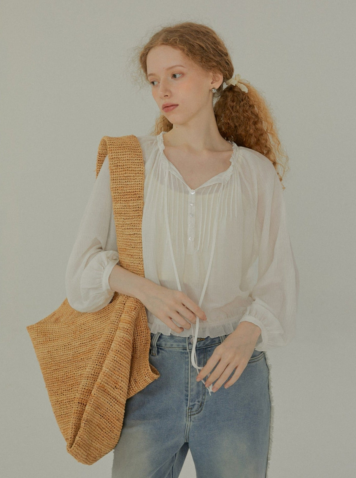 French Lace Sunscreen Shirt