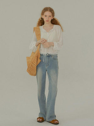 French Lace Sunscreen Shirt