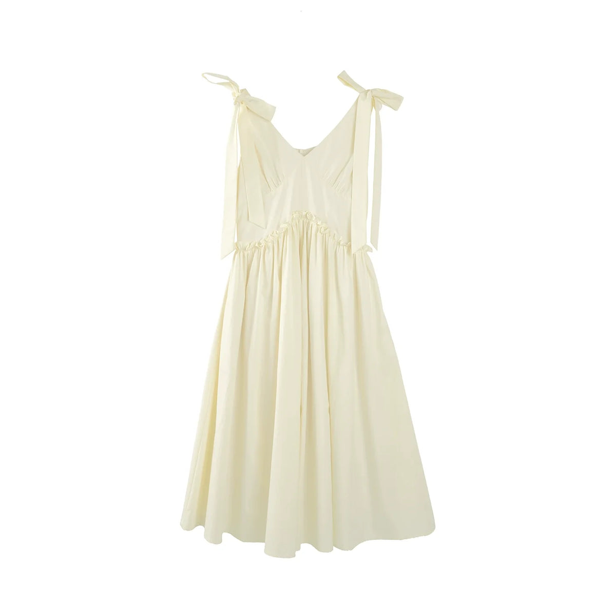 French Lace Tie Dress