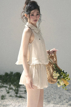 French Lace Top and Bud Skirt Set-Up