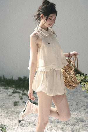 French Lace Top and Bud Skirt Set-Up