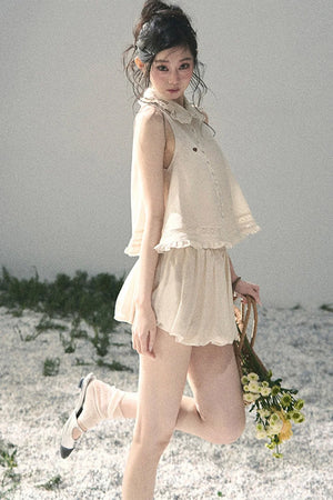 French Lace Top and Bud Skirt Set-Up