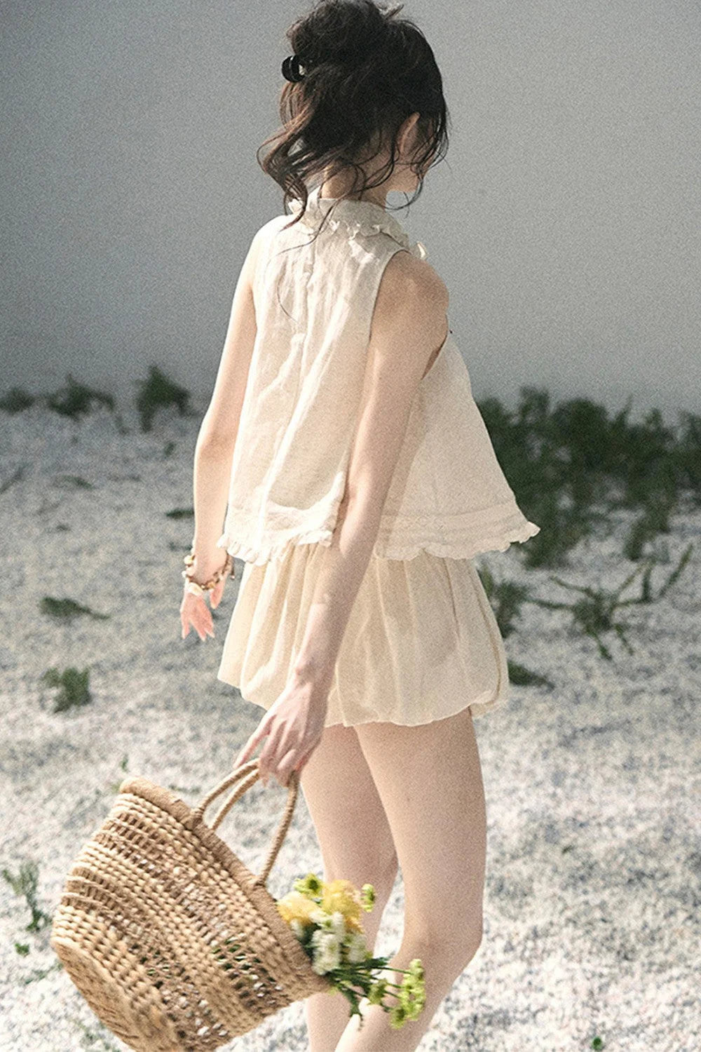 French Lace Top and Bud Skirt Set-Up