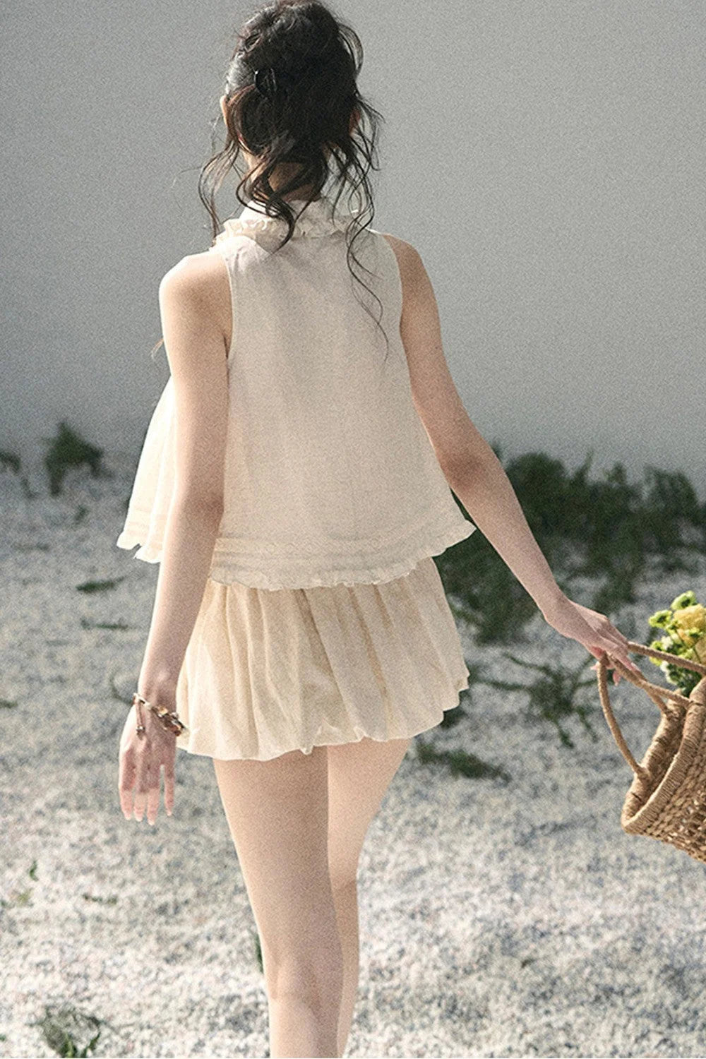 French Lace Top and Bud Skirt Set-Up