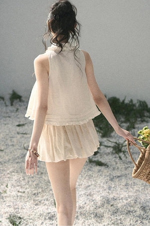 French Lace Top and Bud Skirt Set-Up