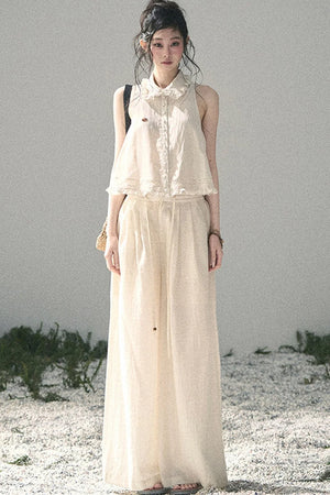 French Lace Top and Bud Skirt Set-Up