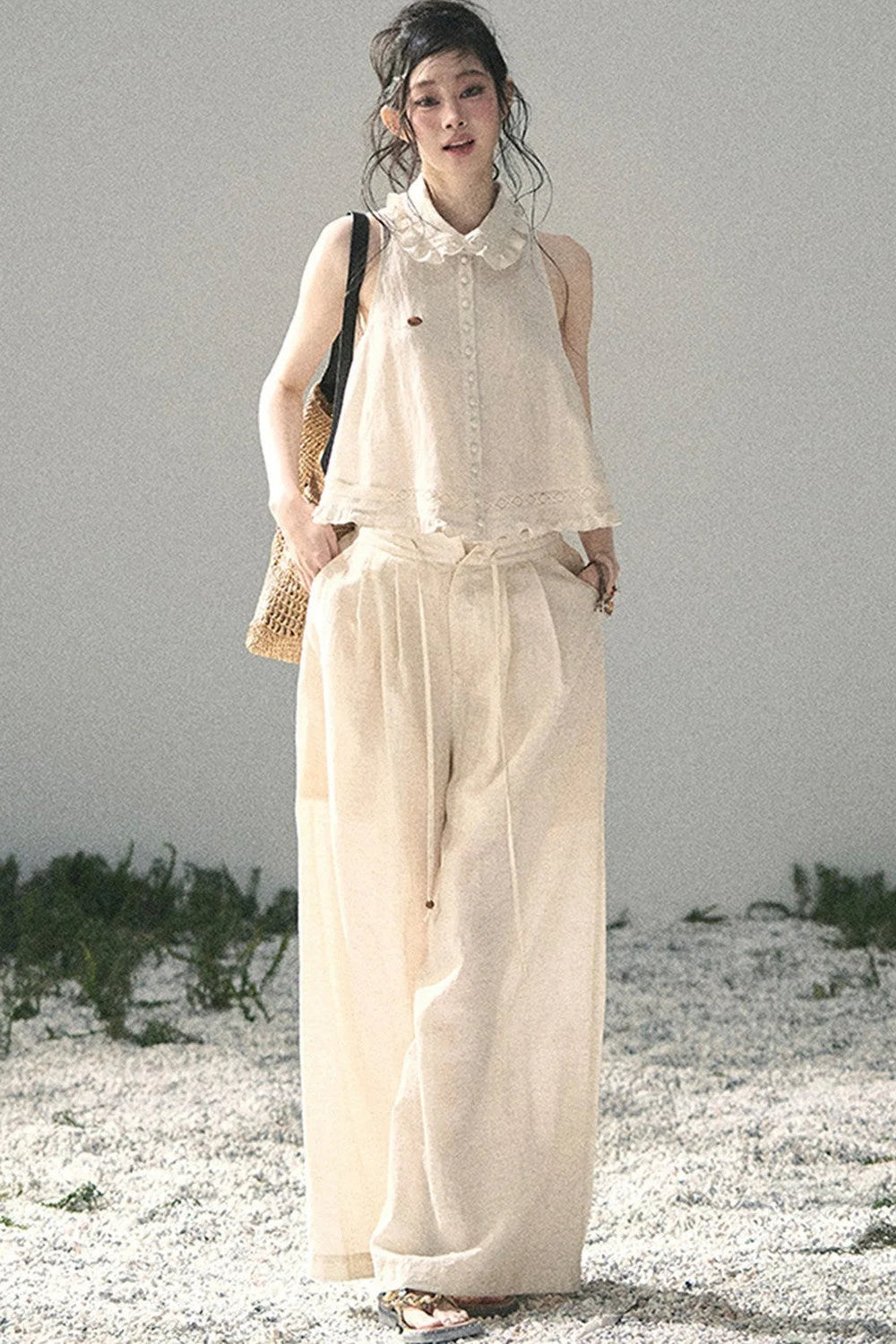 French Lace Top and Bud Skirt Set-Up
