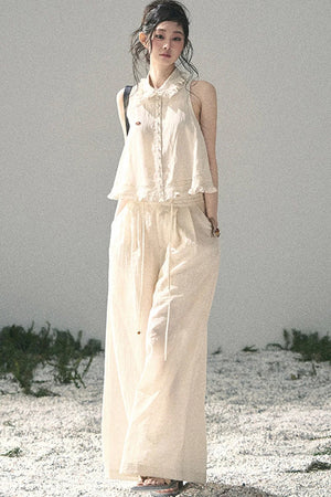 French Lace Top and Bud Skirt Set-Up