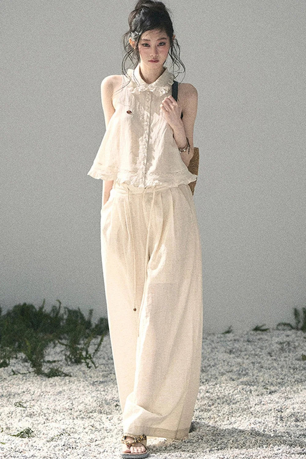 French Lace Top and Bud Skirt Set-Up