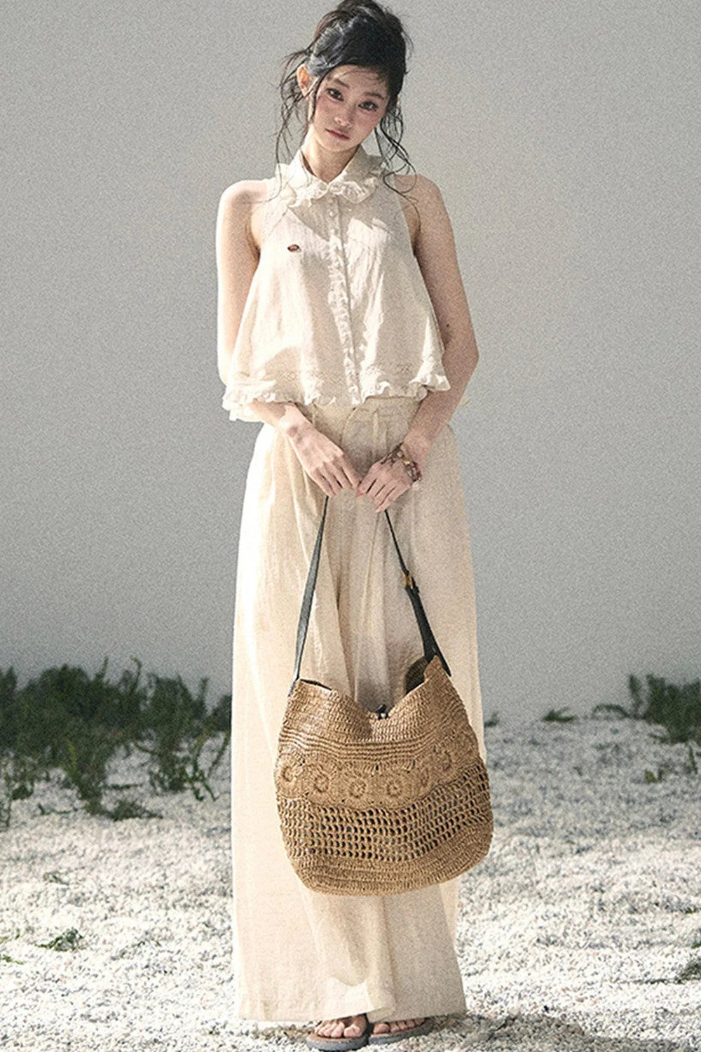 French Lace Top and Bud Skirt Set-Up