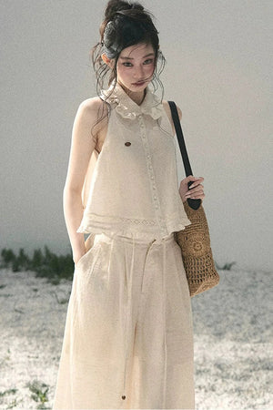 French Lace Top and Bud Skirt Set-Up