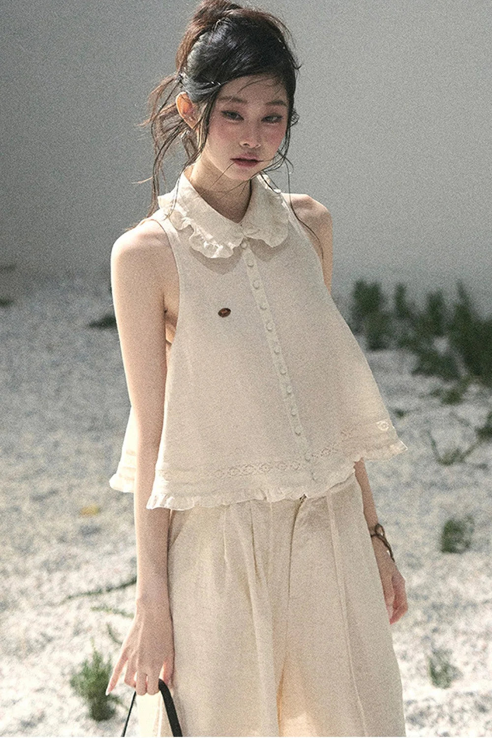 French Lace Top and Bud Skirt Set-Up