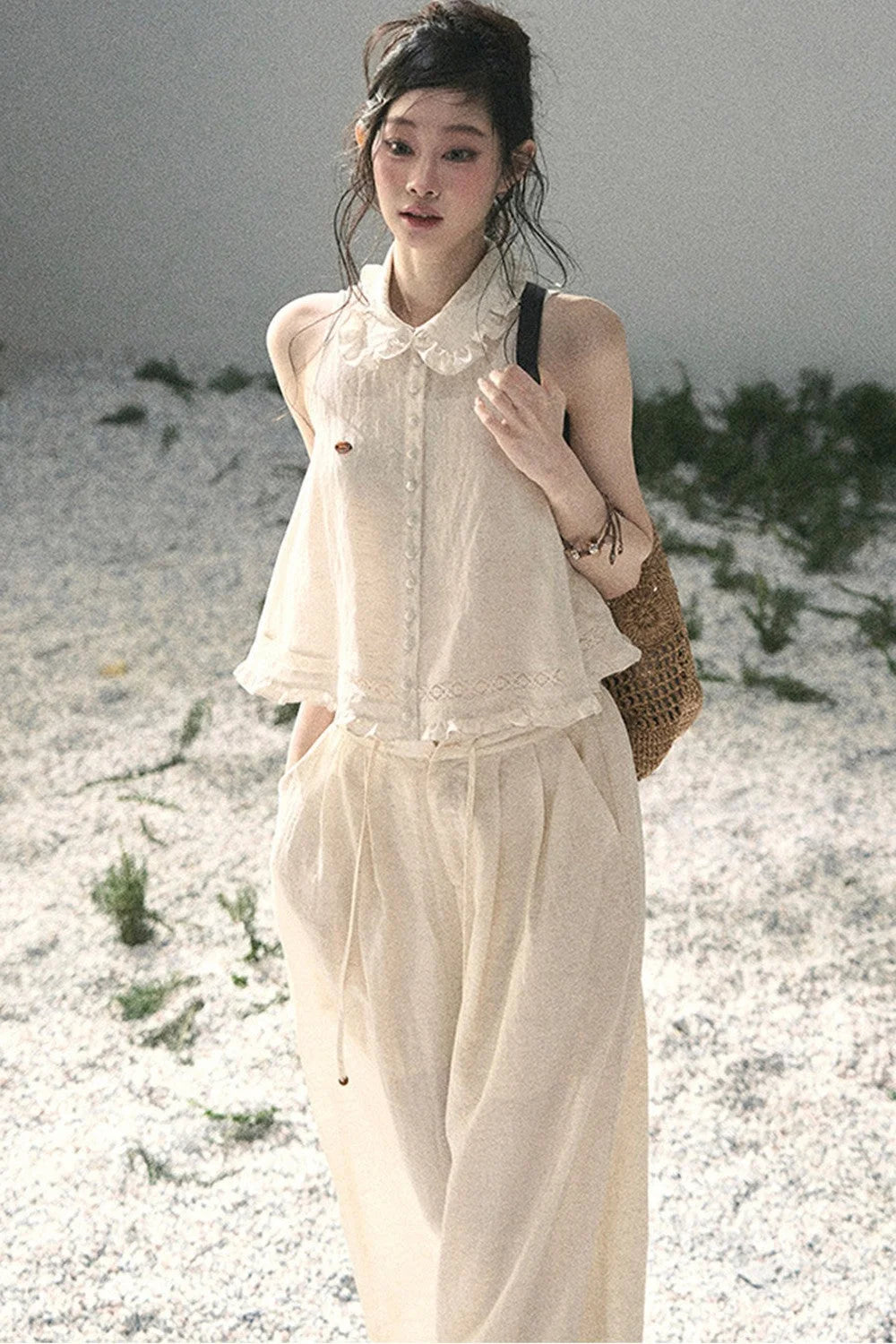 French Lace Top and Bud Skirt Set-Up