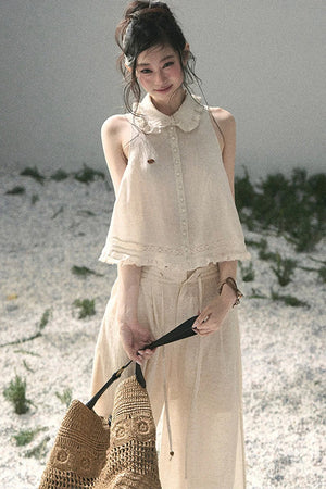 French Lace Top and Bud Skirt Set-Up