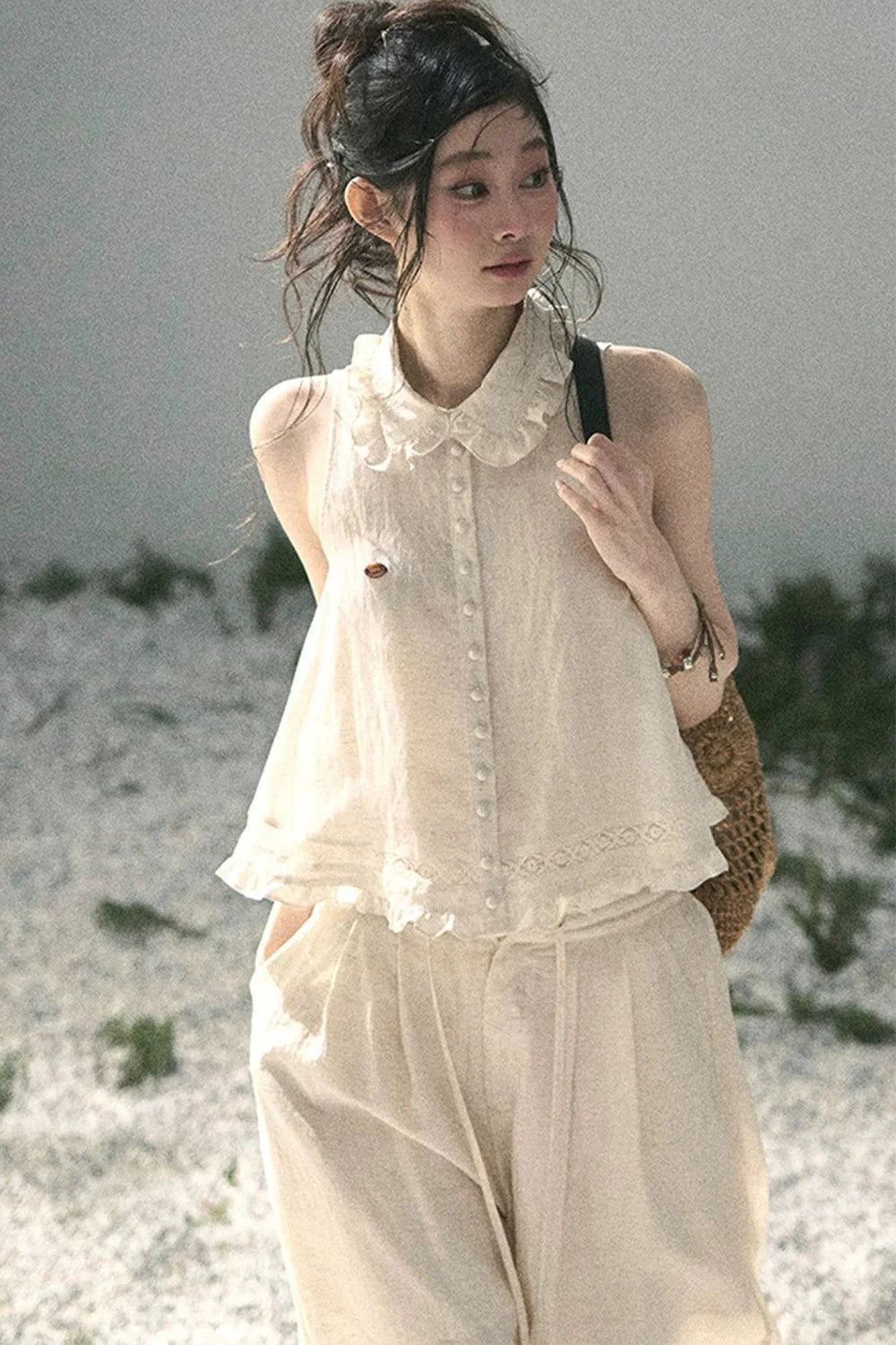 French Lace Top and Bud Skirt Set-Up