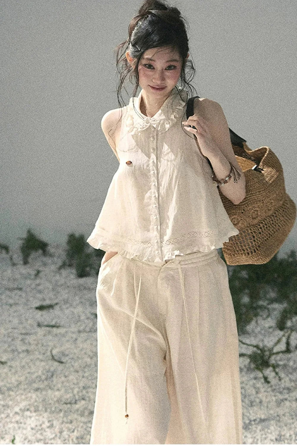 French Lace Top and Bud Skirt Set-Up