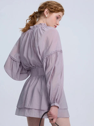 French Long Sleeve Sunscreen Skirt Set-up
