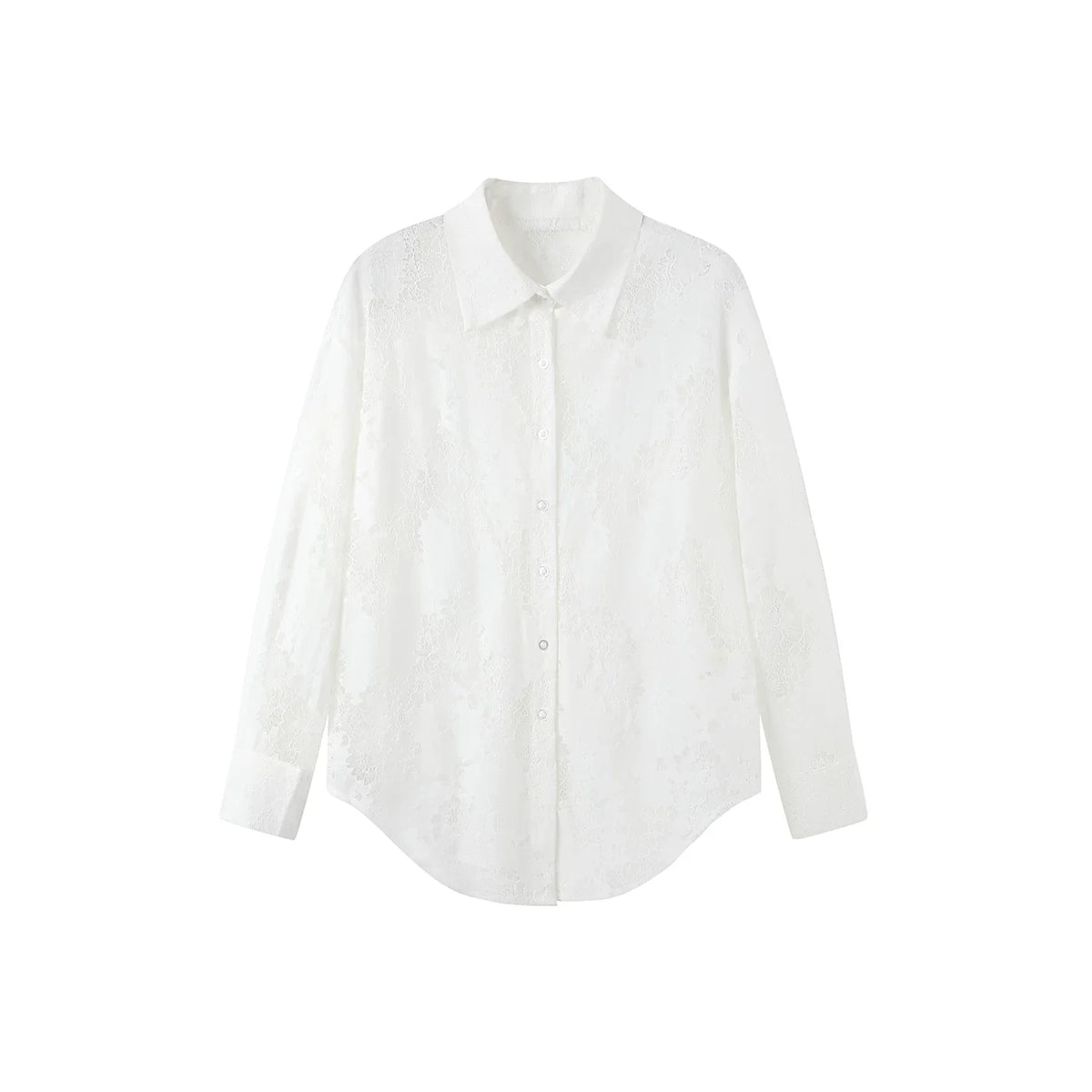 French Love Lace Shirt