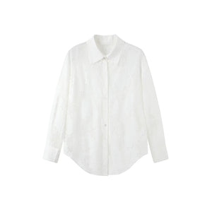 French Love Lace Shirt