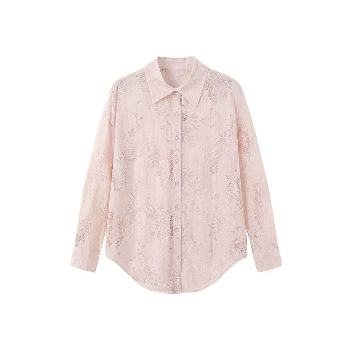 French Love Lace Shirt