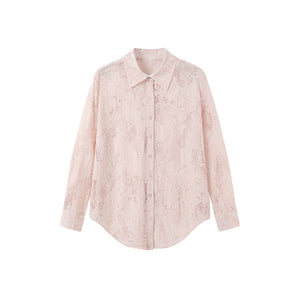 French Love Lace Shirt