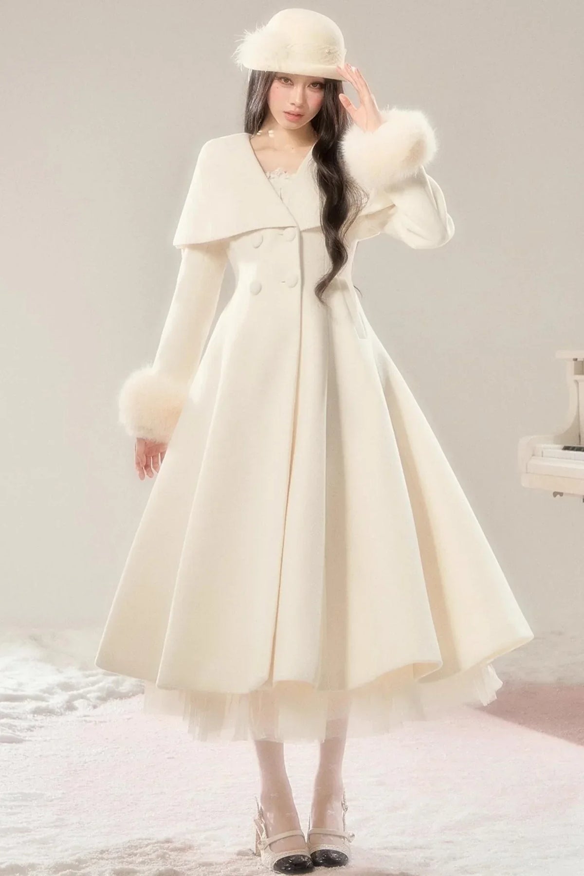 French Noble Lace Dress Set-Up